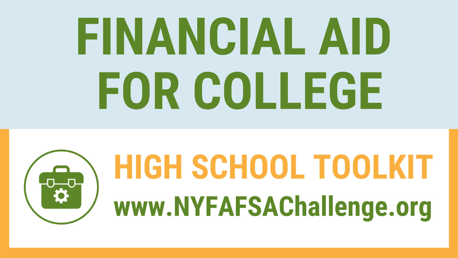 Financial Aid Toolkit