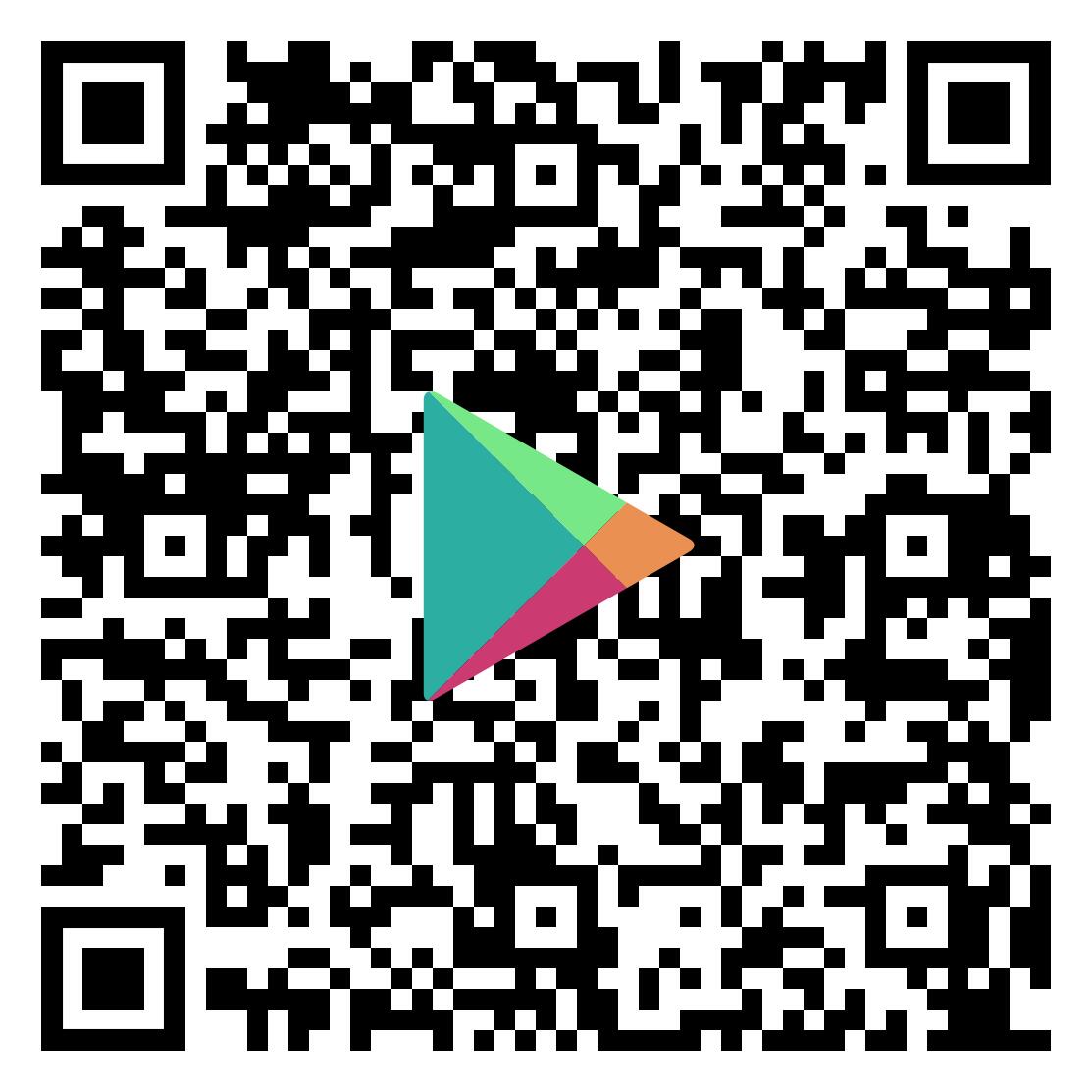 Google Play QR Code for download