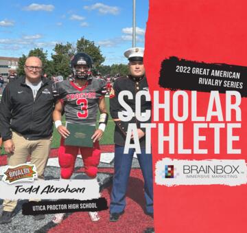 Todd Abraham named a Great America Rivalry Scholar Athlete