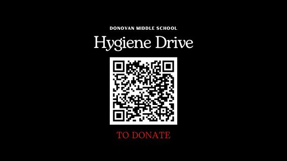 Donovan Hygiene Drive QR Code